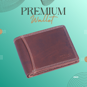 Brown Leather Wallet for Men
